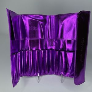 bh cosmetics Beautiful Metallic Purple brush pouch, holder/travel case.
